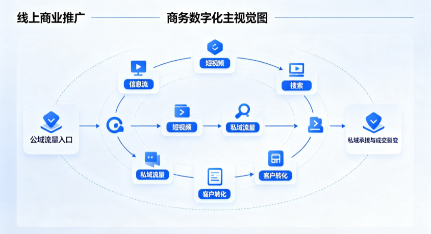 平利县线上商业推广怎么做？全域流量闭环搭建与低成本转化实战指南